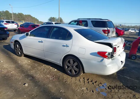 2005 Lexus Es 330 z USA, uszkodzony, nr VIN JTHBA30G455103645